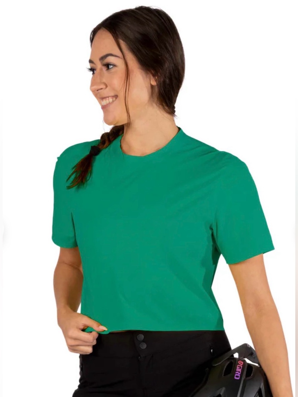 Shredly Beyond Tech Boxy Tee in Jungle Small